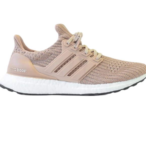 Adidas Ultraboost 4.0 Pink Ash Pearl Running Shoes - Picture 1 of 15